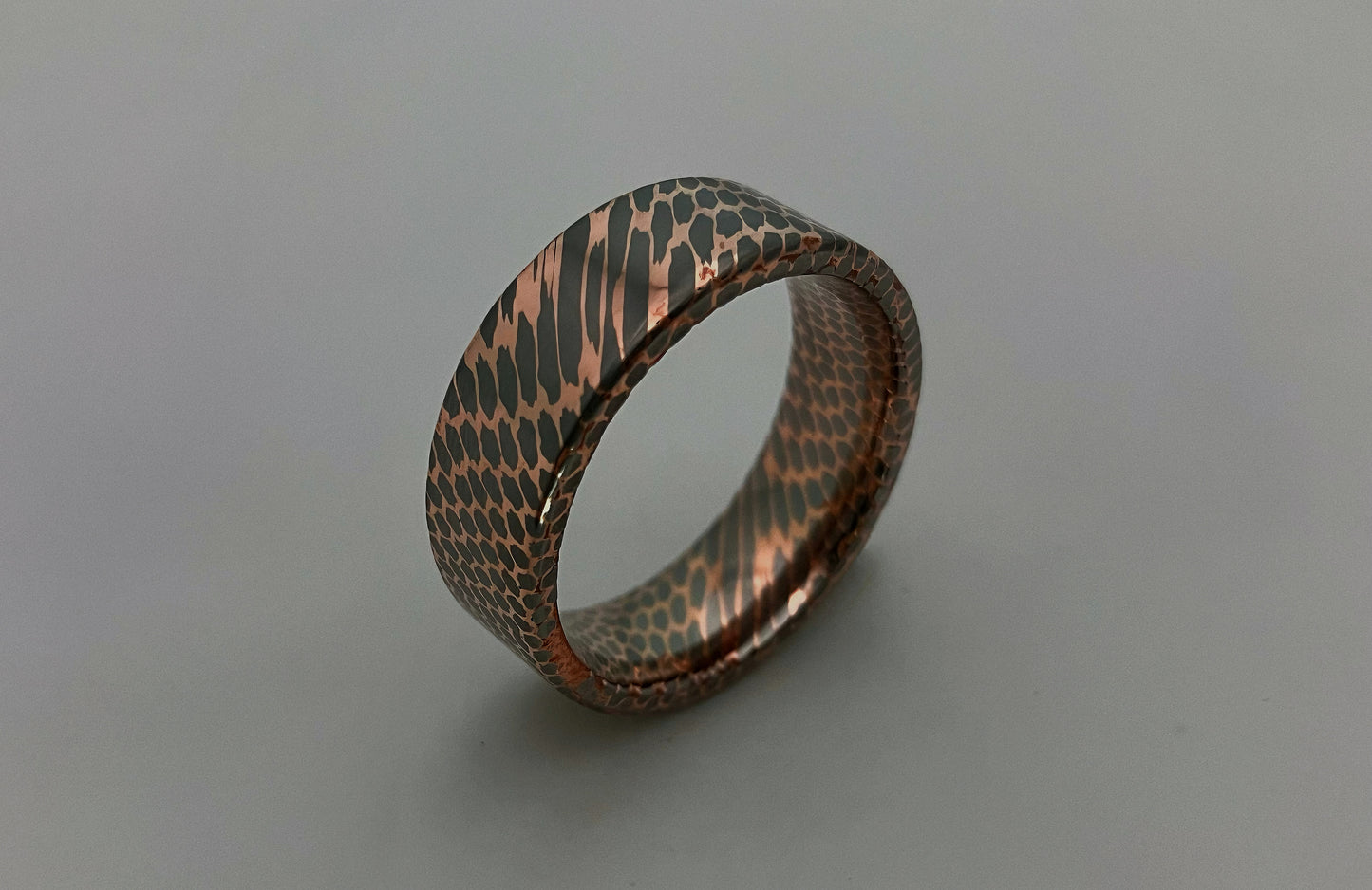 Superconductor ring, 8mm width, flat profile