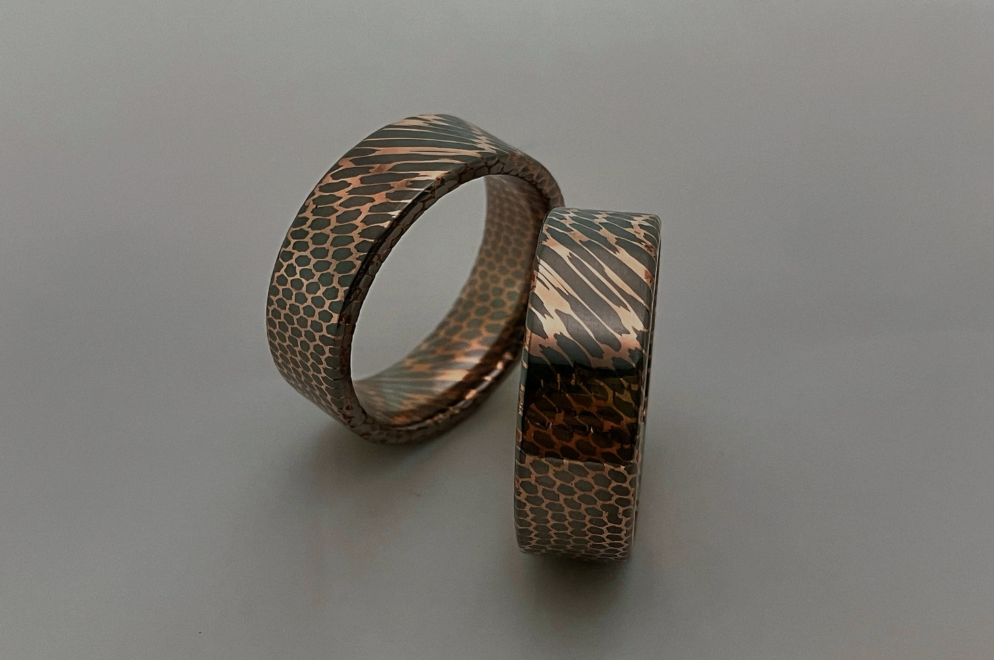 Superconductor ring, 8mm width, flat profile