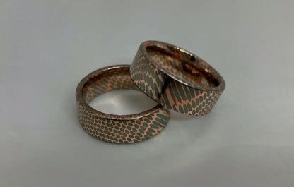 Superconductor ring, 8mm width, flat profile