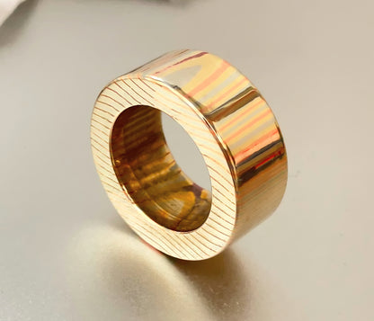 Customized Mokune Copper ring, please tell us the size  when you place order