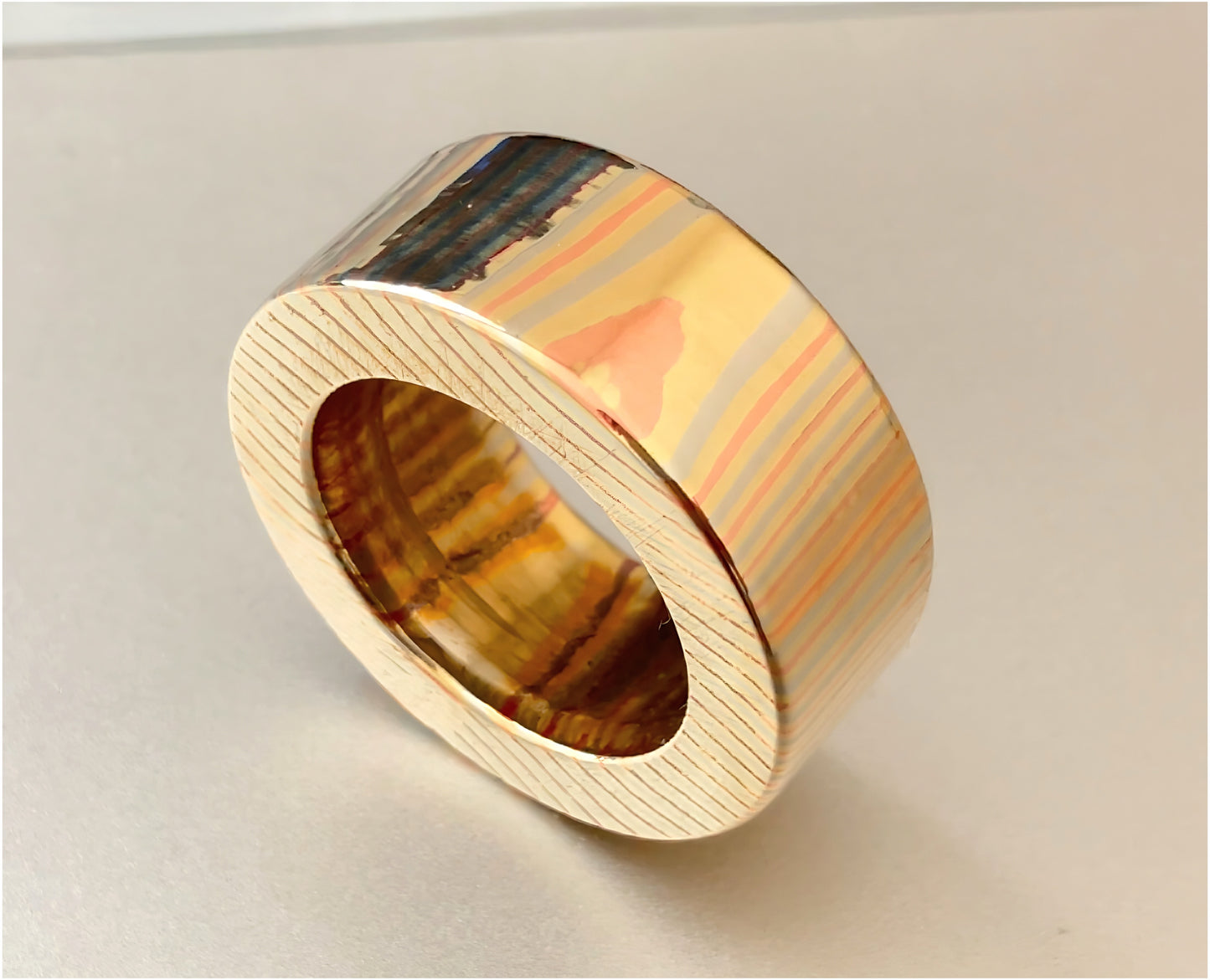 Customized Mokune Copper ring, please tell us the size  when you place order