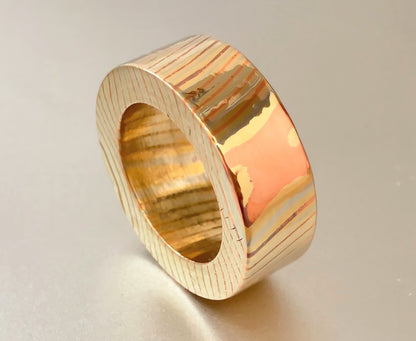 Customized Mokune Copper ring, please tell us the size  when you place order